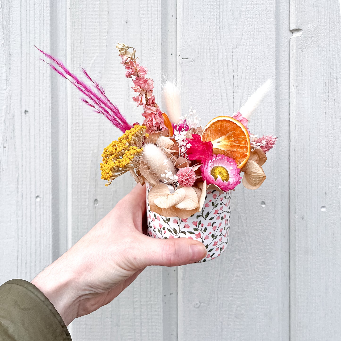 Mini bouquet fleurs séchées
