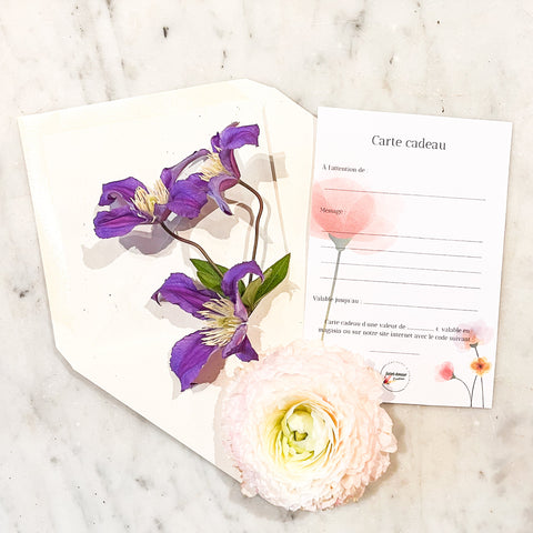 CARTE CADEAUX